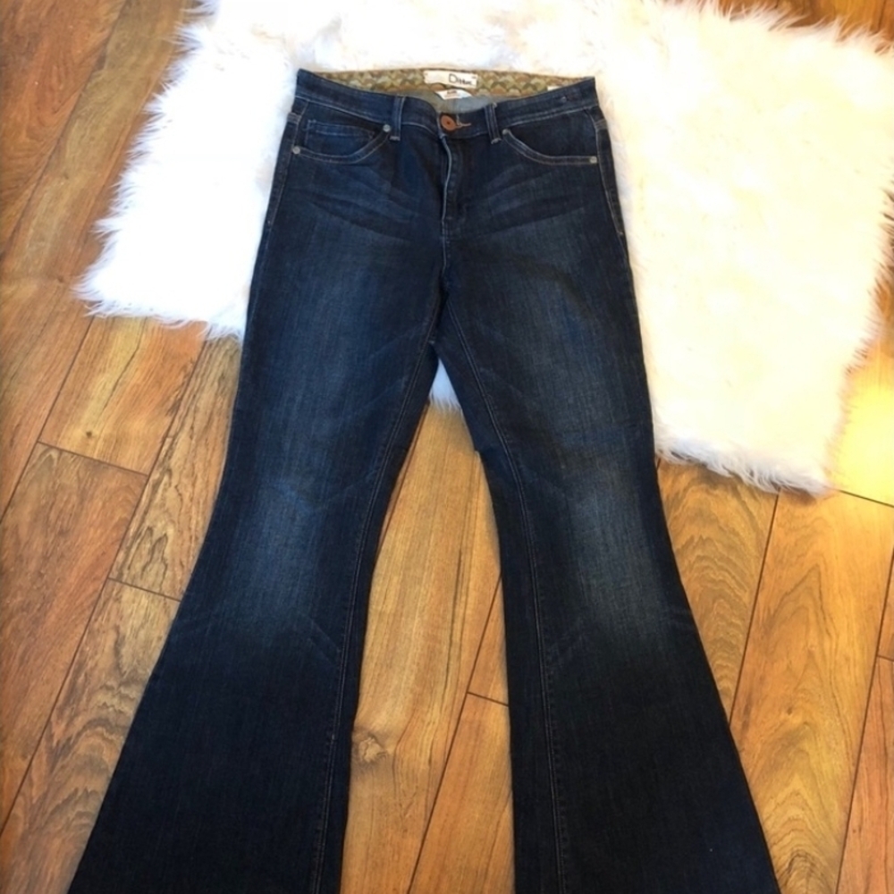 Dittos Dark Blue Flare Jeans